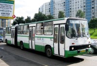 оллекционная масштабная модель 1:43 Автобус Икарус 280.64 бело-зеленый (Советский Автобус)